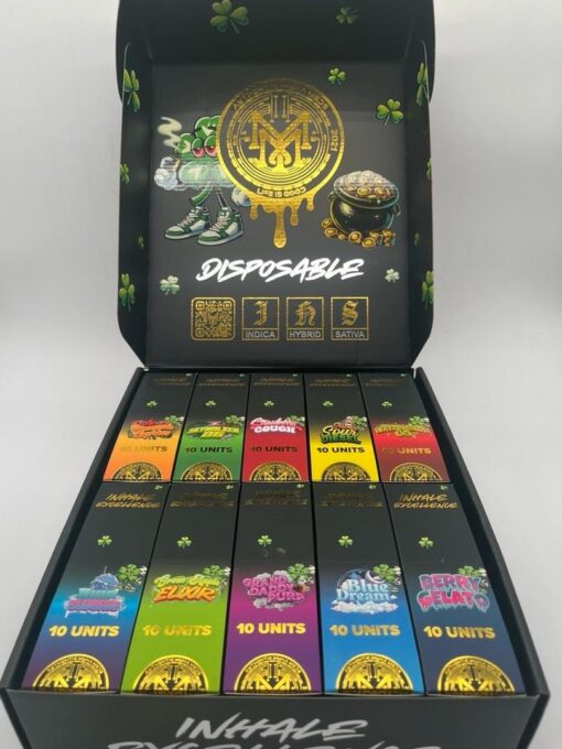 Muha 2G Disposable, a high-potency, convenient vaping device designed to deliver smooth, flavorful hits with every draw. Offering 2 grams of premium cannabis extract, the Muha 2G is crafted for those...