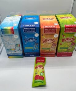 Bursts by Sauce, a premium collection of live resin-infused gummies crafted for fast-acting, powerful, and flavorful enjoyment. Infused with 2X Nano Live Resin, these gummies are designed using advanced...