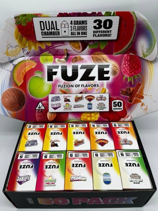 Fuze 4G Disposable, your go-to device for long-lasting, high-potency hits and an unforgettable flavor experience. Featuring 4 grams of top-tier cannabis extract, the Fuze 4G Disposable is designed...