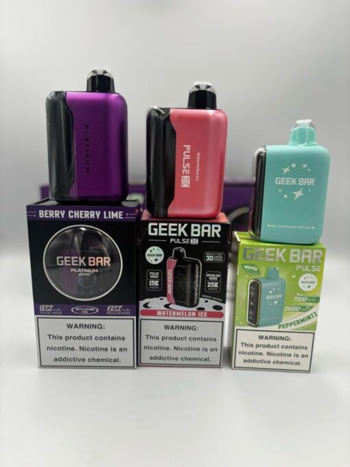Geek Platinum, a top-tier vaping device designed for those who demand premium quality, rich flavor, and powerful effects. With each device featuring high-potency cannabis extracts...