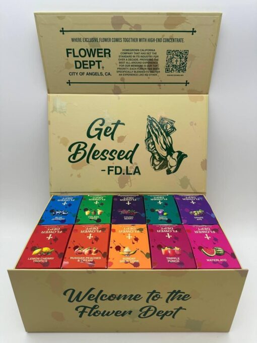 Flower Dept Disposable, a refined, ready-to-use device crafted for those who appreciate quality, simplicity, and full-spectrum satisfaction. Packed with premium extracts derived from the finest flower...