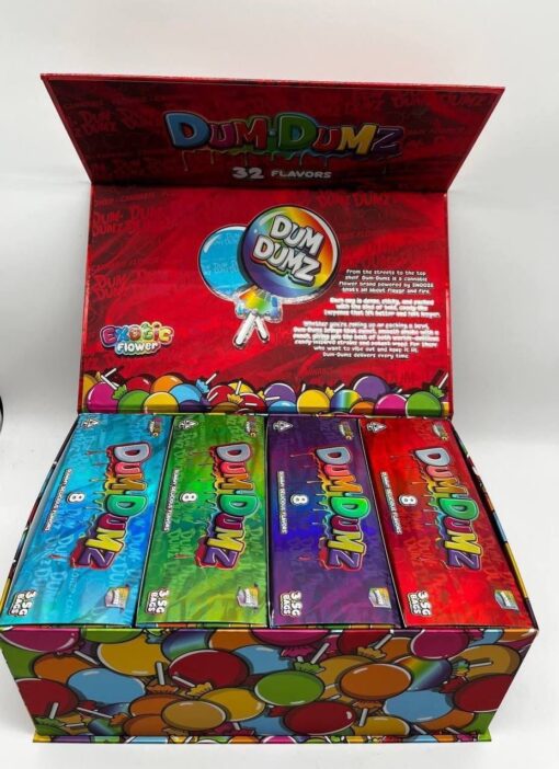 Dum Dumz strain, is a mouthwatering hybrid known for its candy-sweet aroma, sticky trichomes, and perfectly balanced high. With genetics rooted in top-shelf flavor and knockout effects...