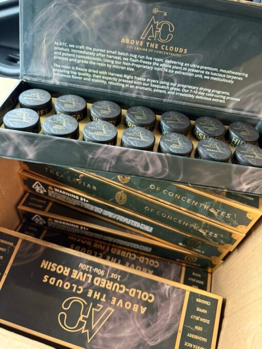 Cold Cured Live Rosin, a top-tier, solventless cannabis concentrate crafted for flavor, potency, and purity. Made from fresh-frozen flower and cured...