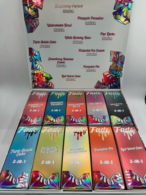 Fade 2G Disposable, live resin liquid diamonds for unmatched potency and full-spectrum effects. This premium vape is packed with 2 grams of powerful THC...