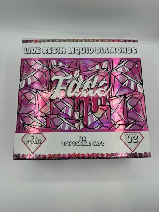 Fade 2G Disposable, live resin liquid diamonds for unmatched potency and full-spectrum effects. This premium vape is packed with 2 grams of powerful THC...