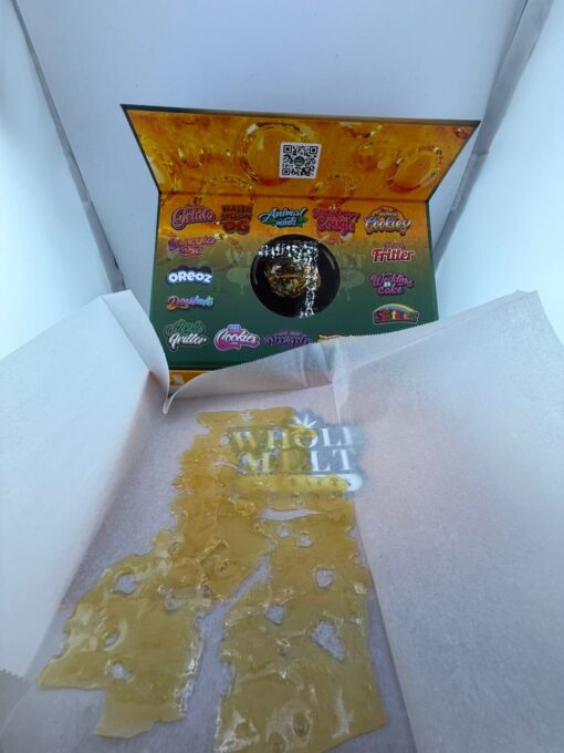 Whole Melt Extracts Shatter, a stable, glassy consistency that’s easy to break and handle, delivering smooth, consistent hits every time..