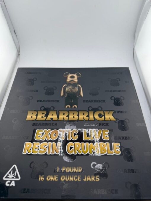 Bearbrick Extracts Exotic Live Resin Crumble is more than just concentrate—it’s a true connoisseur’s choice, offering next-level potency and exceptional..