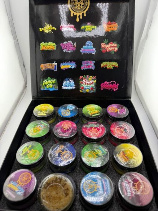 muha med master case top-tier concentrates in bulk. Designed for heavy hitters, extract lovers, and retailers, this case brings together Muha Meds’ most..