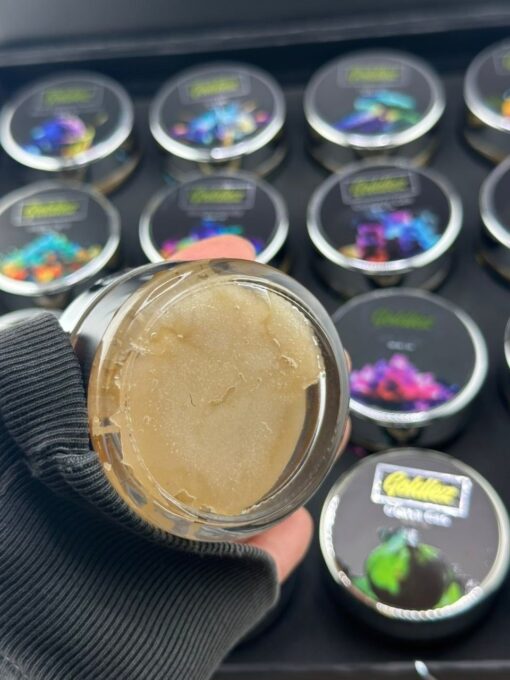 Goldiez Luxury Shatter delivers premium potency and purity. A high-quality cannabis concentrate crafted with a specialized extraction process.