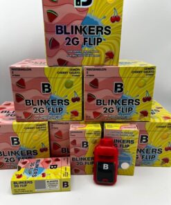 Blinker 2G Disposable Vape 2 grams of premium THC oil, this device delivers massive clouds, bold flavor, and serious potency..