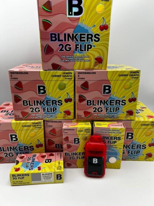Blinker 2G Disposable Vape 2 grams of premium THC oil, this device delivers massive clouds, bold flavor, and serious potency..