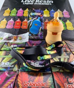 Crybaby 2G hard-hitting potency, smooth clouds, and long-lasting sessions in one sleek device. Packed with 2 grams of premium THC oil..