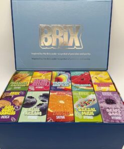 Brix 2G Disposable – premium 2-gram THC vape packed with flavor and potency. Rechargeable, smooth, and long-lasting for the perfect puff every time.