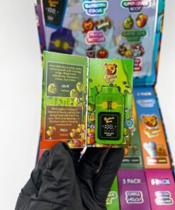 Buddha Bear 2G Disposable – premium THC vape packed with 2000mg of oil. Smooth clouds, rich flavor, and long-lasting effects in a sleek, rechargeable device.