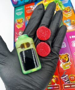 Buddha Bear 2G Disposable – premium THC vape packed with 2000mg of oil. Smooth clouds, rich flavor, and long-lasting effects in a sleek, rechargeable device.