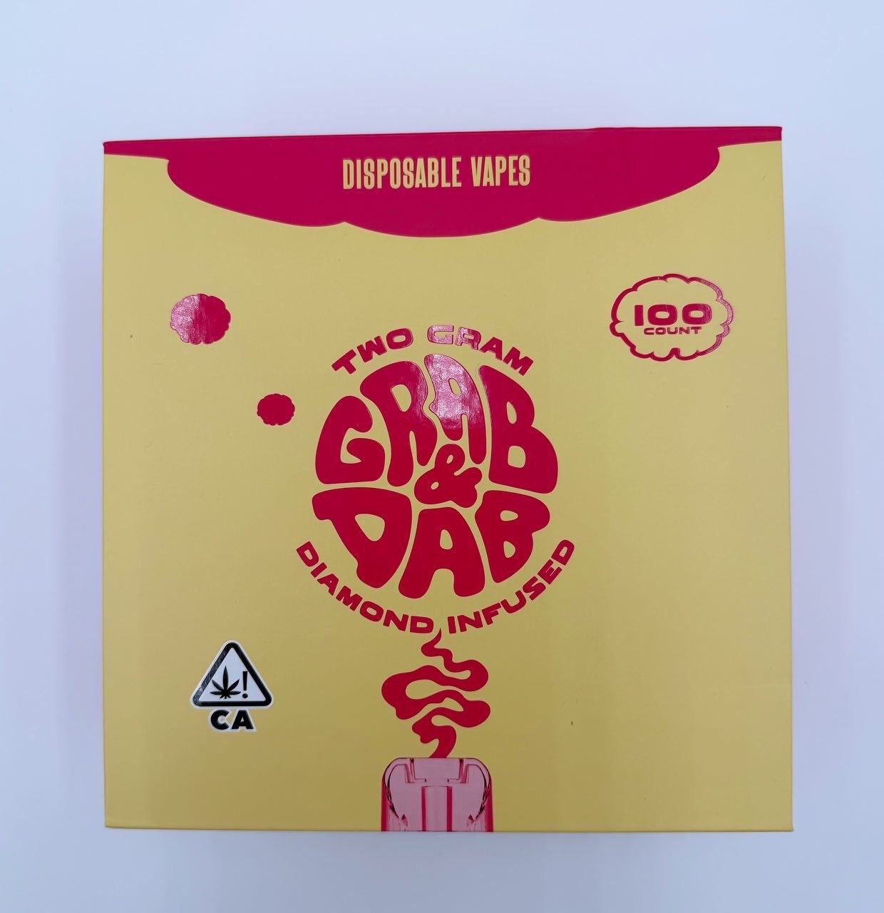 Grab and Dab 2G Disposable — premium 2-gram THC vape designed for smooth clouds, rich live terpene flavor, and high-potency performance. Rechargeable, sleek, and built to elevate every hit. Grab and Dab 2G Disposable — premium 2-gram THC vape designed for smooth clouds, rich live terpene flavor, and high-potency performance. Rechargeable, sleek, and built to elevate every hit.