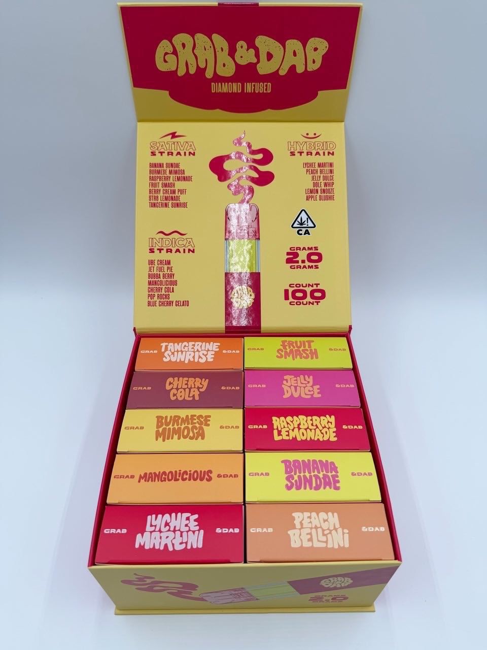 Grab and Dab 2G Disposable — premium 2-gram THC vape designed for smooth clouds, rich live terpene flavor, and high-potency performance. Rechargeable, sleek, and built to elevate every hit. Grab and Dab 2G Disposable — premium 2-gram THC vape designed for smooth clouds, rich live terpene flavor, and high-potency performance. Rechargeable, sleek, and built to elevate every hit.