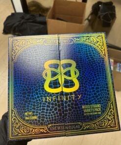 Infinity Live Resin Sugar is a premium cannabis concentrate made from fresh-frozen flower, delivering terpene-rich flavor, high THC potency, and smooth full-spectrum effects. Ideal for dabbing or topping flower.